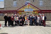 Oficiální přijetí na radnici v Saint-Carreuc